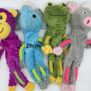 Peluches con forma de animales para mascotas